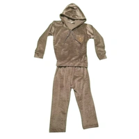 Girls Hoodie Winter 2 Piece Set - 4 to 5 years, Driftwood