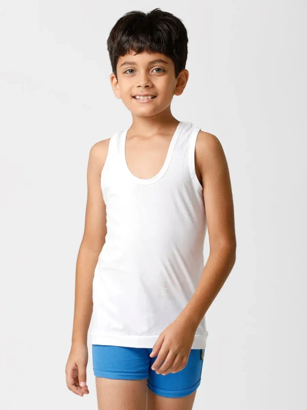 rupa kids boy rn vest - 60, White