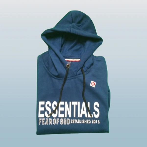 Woolen Hoodie MENS - XL, Blue Violet