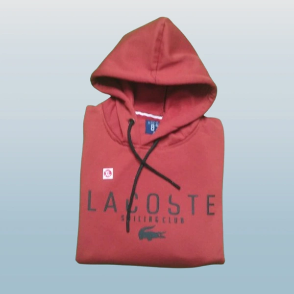 Woolen Hoodie MENS - XL, Chestnut Rose