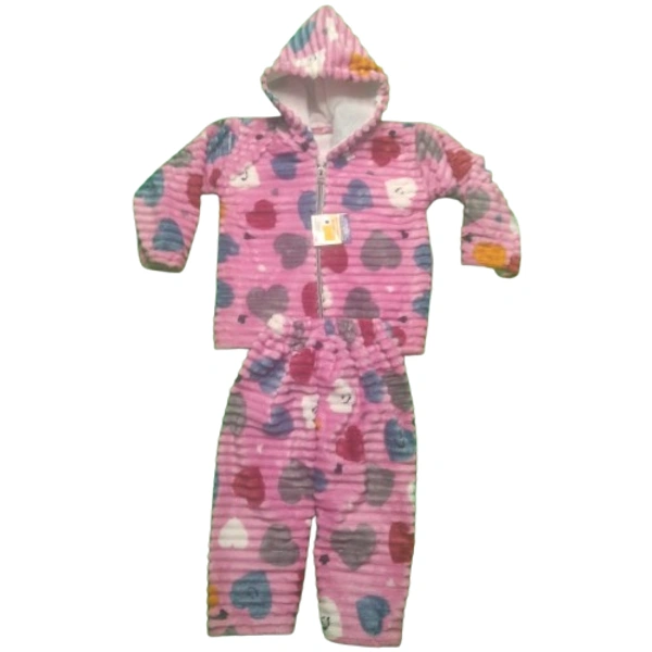Comfy Cap Baby Set - 6 to 12 month, Lavender Magenta