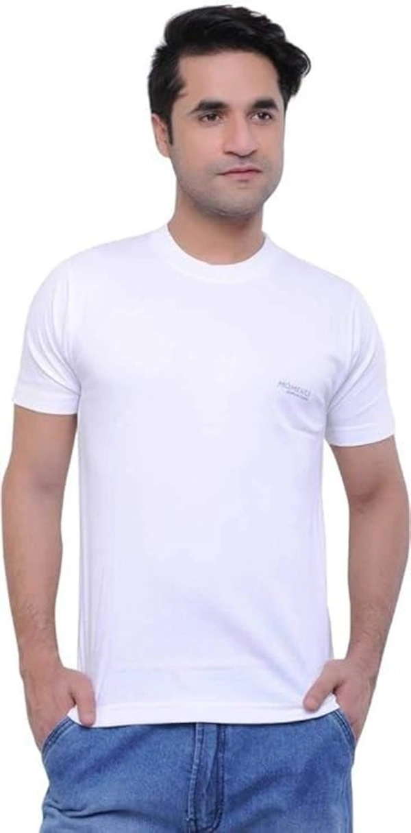 Moments Men's Slim Fit T-Shirt - FREE, White