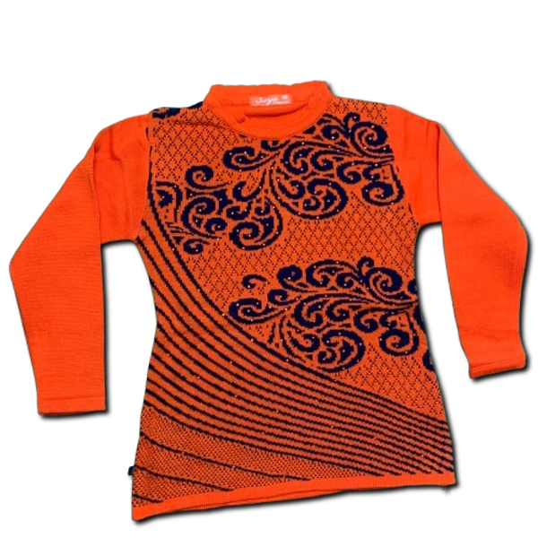 girl woolen top 4 - 24, Thunderbird