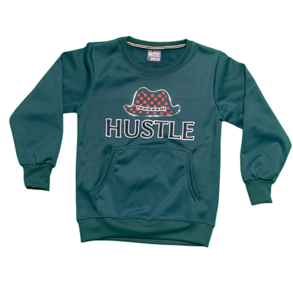 Boys Tensile wollen t shirt - 28, Chambray