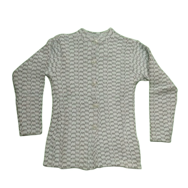 Feather Touch Ladies Cardigan 7 - free, Gray