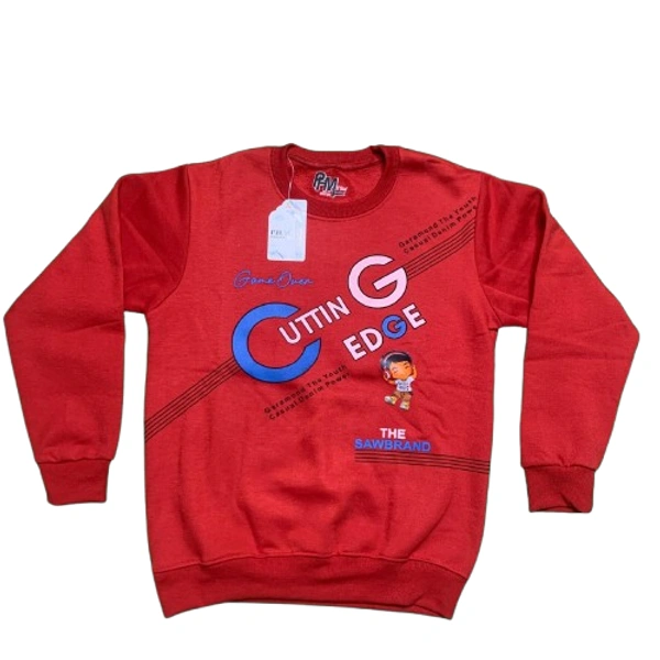 Kids Winter Glow T Shirt - 34, Red