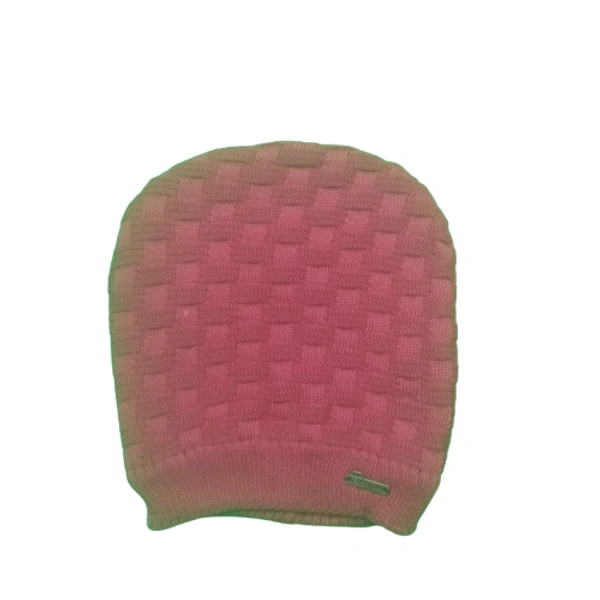 Woolen Men's Cap Self-Design - free, mix