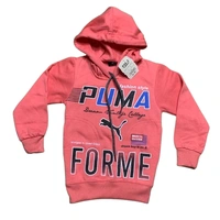 Woolen Hoodie boys - 24, Brink Pink