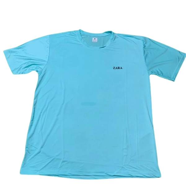 Gym sporty t shirt - XL, Cyan Aqua