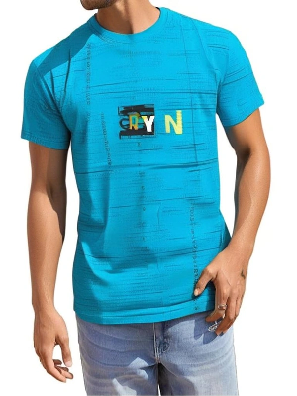 Active cotton t shirt - L, Robins Egg Blue