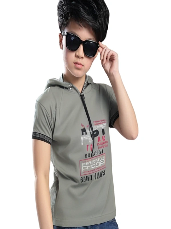 cap style t shirt kids boy - 11 to 12 years, Swirl