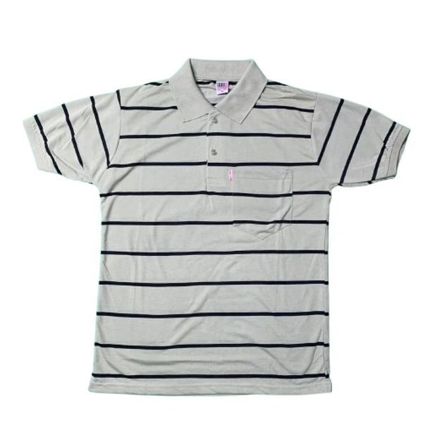 Collar lining cotton t shirt - M, Celadon