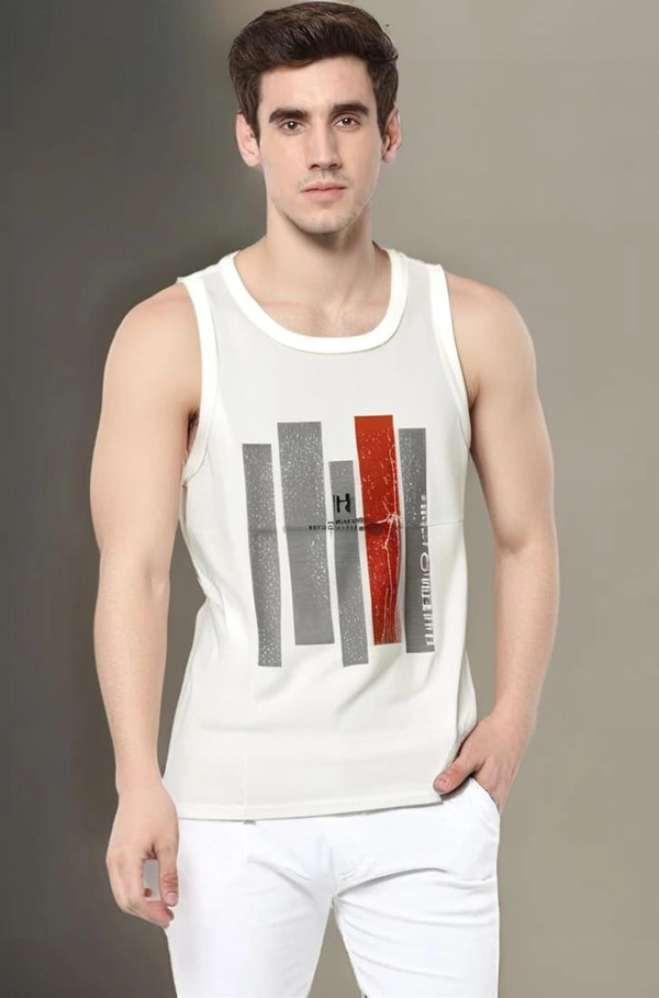 Cotton cut slip t shirt - L, White