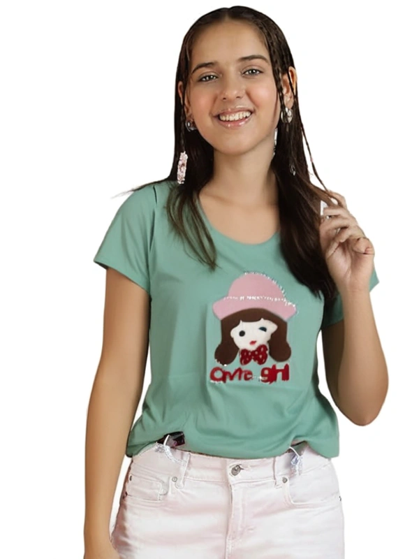 Cotton girl t shirt 2 - 15 to 25 year, XL