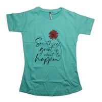 cotton gitl t shirt 7 - 13 to 18 year, M, Lochinvar