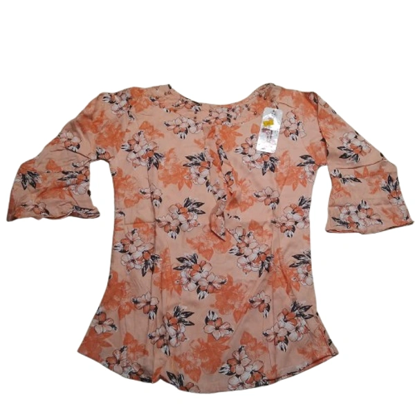 cotton ptint girl top - 15 to 25 year, XL