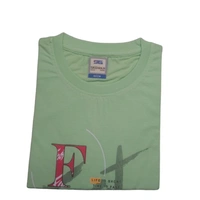 Cotton Round Neck Print Half T Shirt for Kids 2 - 5 to 6 years, Fern