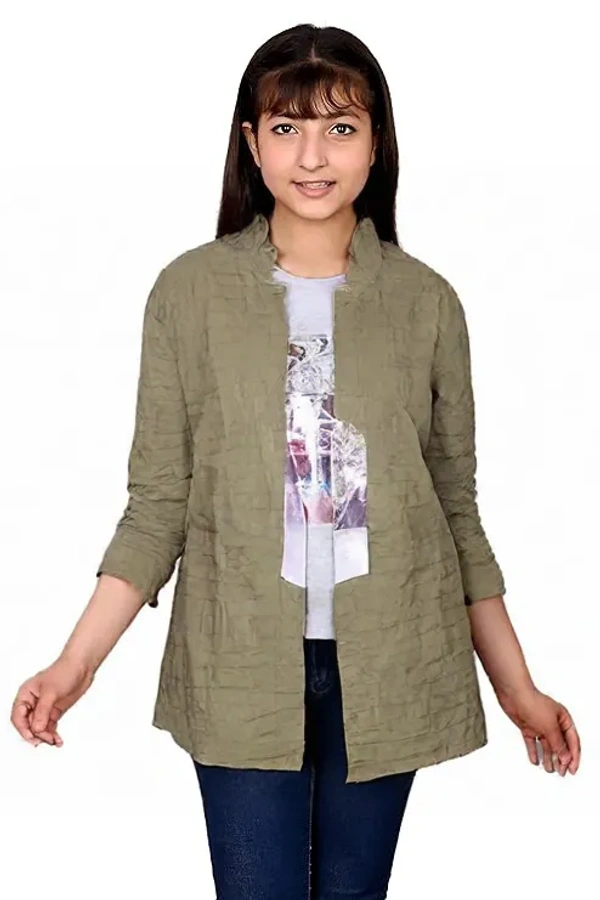Embordry double style Girl Top - 10 to 12 year, L, Apple