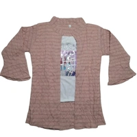 Embordry double style Girl Top - 10 to 12 year, L, Petite Orchid
