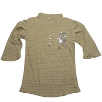 Embordry patch Girl Top - 10 to 12 year, L, De York