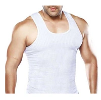 TT,RUPA,DOLLAR Pure Cotton White Lining Vest - 100
