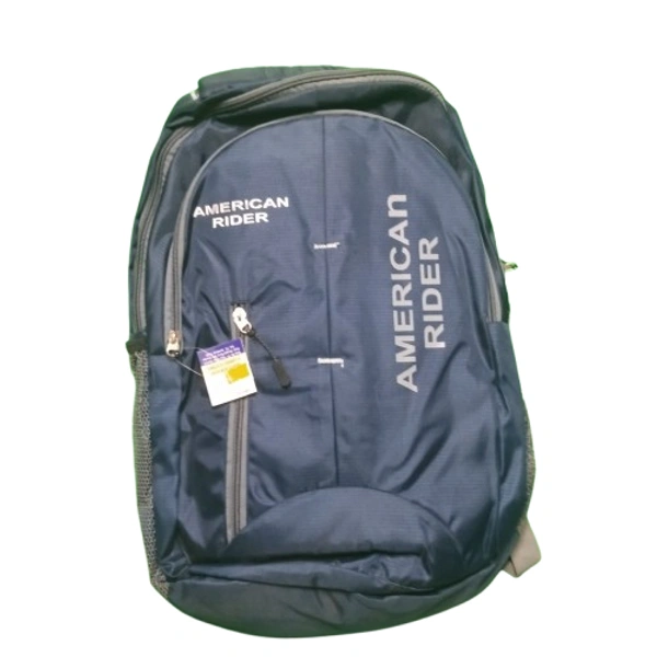 School bag american rider style - Cerulean Blue