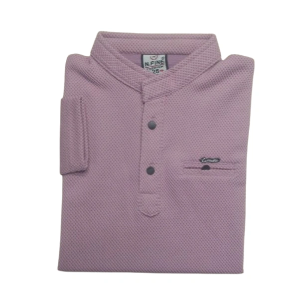 self dot t shirt kids boy - 6 to 7.5 years, Cavern Pink