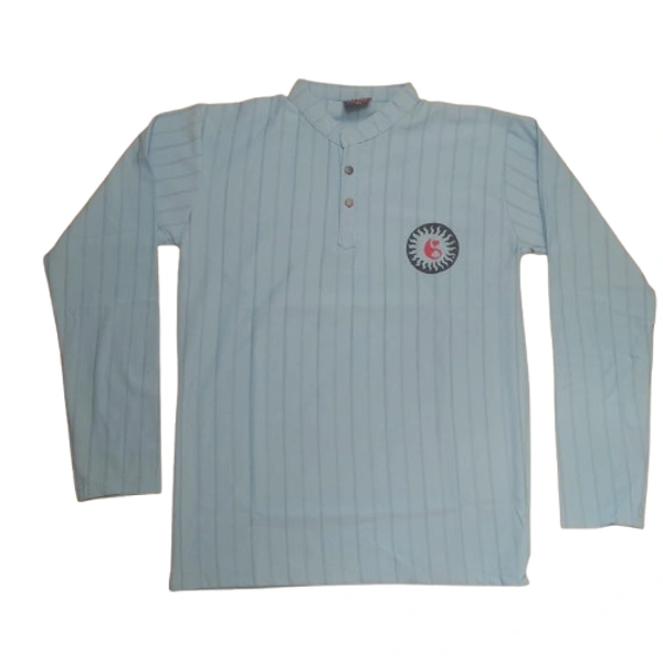 Self Lining Collar Kids Boy T Shirt - 13 to 14 years, Cascade