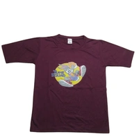 stretchable crop t shirt girl 3 - 15 to 25 year, L, Dark Tan