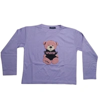 stretchable crop t shirt girl 4 - 15 to 25 year, Free, Orchid