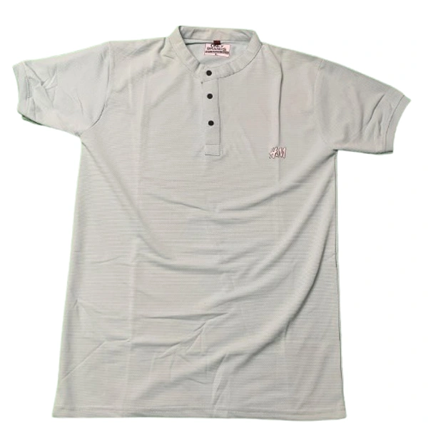 Styles Collar Imported Cloth T Shirt - L, Cascade