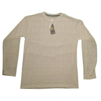 Super Stretch Self Design T Shirt - XL, White