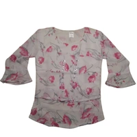 Up and down  Girl Top 2 - 10 to 12 year, L, Red