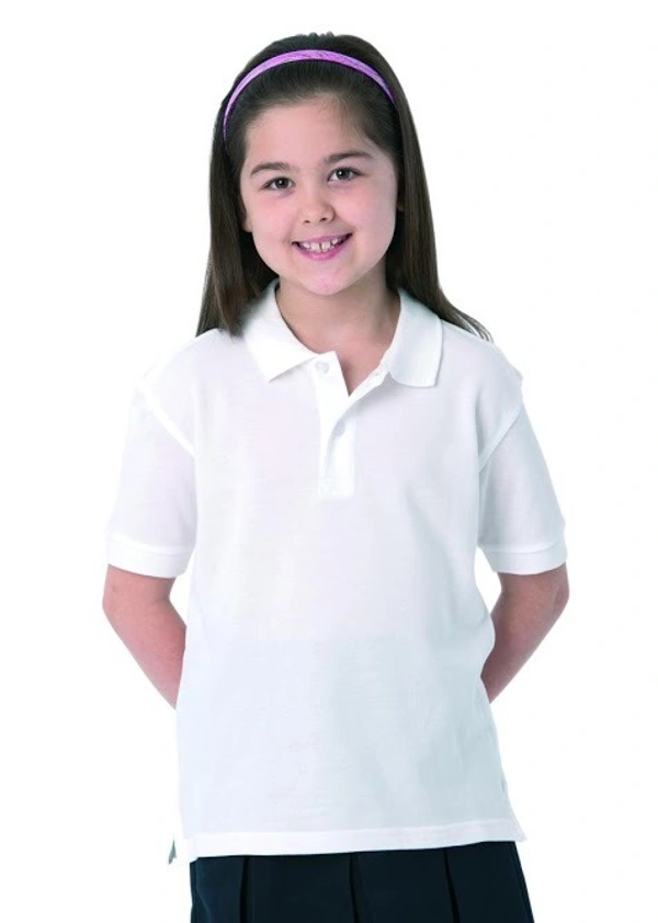 White Sport T-Shirt for Kids - 22