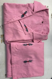 KDJ 3536 Beautiful Cotton Kurta Plazo Set - Sundown, 38