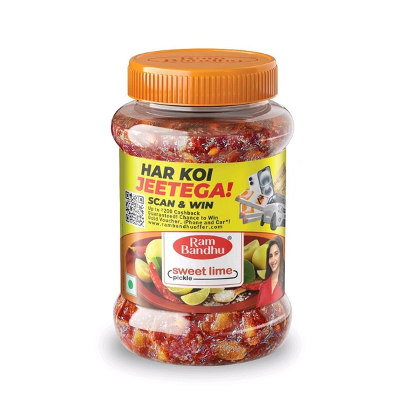 Ram Bandhu Sweet Lime Achar  350g