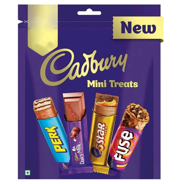 Cadbury Assorted Mini Treats 125.1g