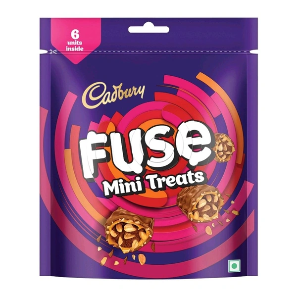 Cadbury Fuse Mini Treats Chocolate Pack 93g (6 Units)