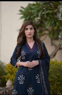 LKT 5284 Straight Kurti Plazo Pant And Dupatta - M-38