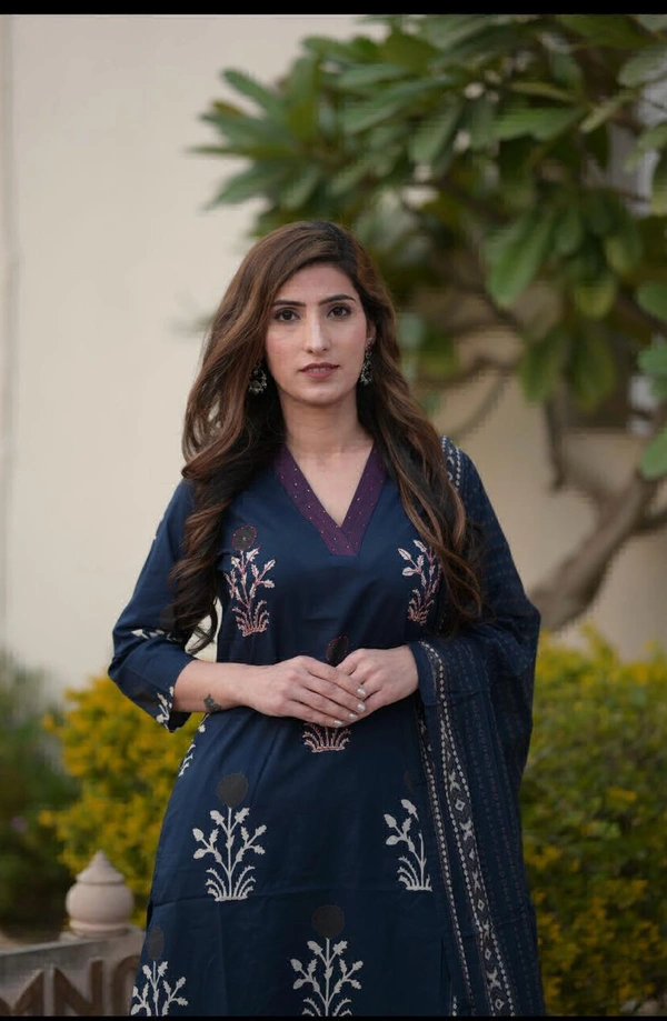 LKT 5284 Straight Kurti Plazo Pant And Dupatta - M-38