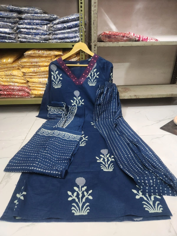 LKT 5284 Straight Kurti Plazo Pant And Dupatta - M-38