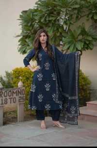 LKT 5284 Straight Kurti Plazo Pant And Dupatta - M-38