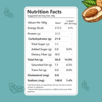Nutriwow Premium Green Raisins 500g & Roasted & Salted Almonds 200g | Kishmish and Badam | - 700g