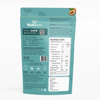 Nutriwow Premium Green Raisins 500g & Roasted & Salted Almonds 200g | Kishmish and Badam | - 700g