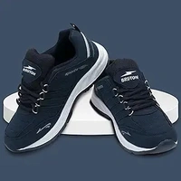 BRUTON Men's Sports Running Walking Shoes. - Navy Blue, IND-6