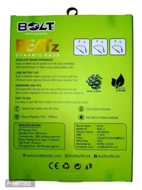 Bolt Comfort Wireless Bluetooth Earphones ( Easy Returns) - Black