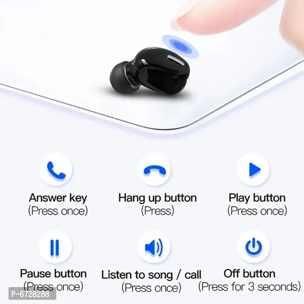 Single Kajju Shape Wireless Earphone