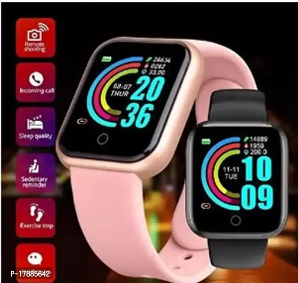 D20 Smart Watch Watch Bluetooth Smart Wrist Watch for Smartphones,Bluetooth Smart Unisex Watch for Boys, Girls, Mens and Womens,Smart Watch (Black) Warranty Description:  Manual EntryWeight: 0.2 (in kgs)Within 6-8 business days However, to find out an actual date of delivery, please enter your pin code.Bluetooth push SMS, WhatsApp, WeChat QQ news and other client informati
