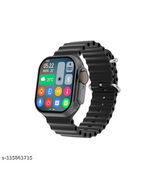 T800 Ultra Latest Blutooth Smartwatch  - Black