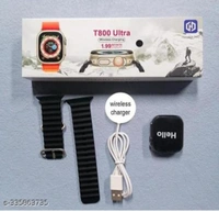 T800 Ultra Latest Blutooth Smartwatch  - Black